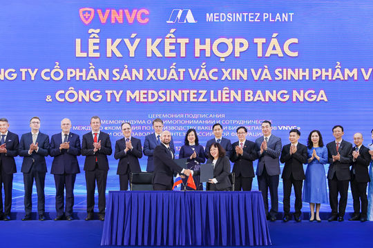 Nga chuyển giao công nghệ sản xuất thuốc, vắc xin thế hệ mới cho Việt Nam