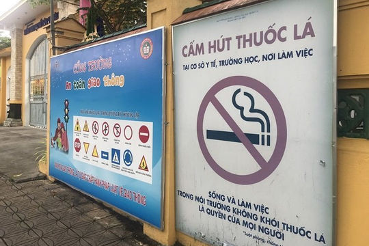 Chung tay xây dựng môi trường học đường không thuốc lá 