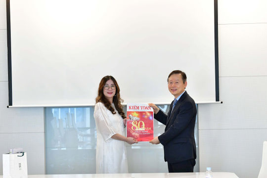 Báo Kiểm toán trao đổi kinh nghiệm báo chí tại Hàn Quốc