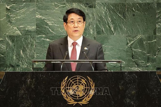 Chủ tịch nước Lương Cường: Tôn vinh giá trị của hòa bình, chuyển đổi mạnh mẽ để kiến tạo tương lai bền vững