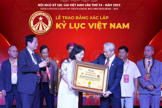 Lần đầu tiên Việt Nam được công nhận kỷ lục châu Á trong lĩnh vực IVF Lần đầu tiên Việt Nam được công nhận kỷ lục châu Á trong lĩnh vực IVF