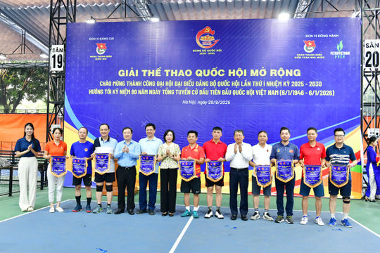 Khai mạc Giải thể thao Quốc hội mở rộng năm 2025