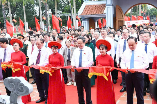 Khánh thành Khu lưu niệm Trưởng Ban Thường trực Quốc hội Bùi Bằng Đoàn