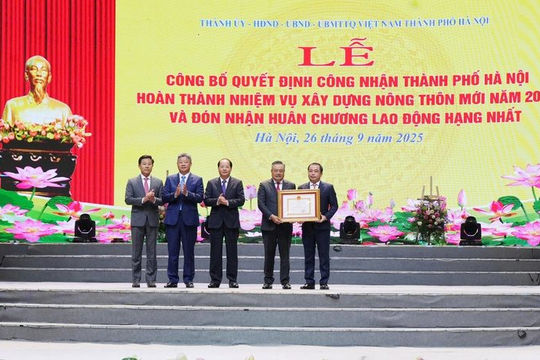 Hà Nội khẳng định vai trò đầu tàu trong phát triển bền vững, lấy người dân làm trung tâm