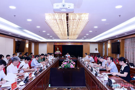 Triển khai nhiệm vụ công tác nội chính quý IV năm 2025