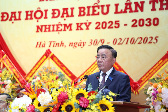 Huy động mọi nguồn lực, đưa Hà Tĩnh phát triển nhanh và bền vững