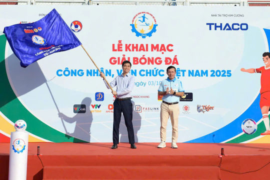 Khởi động giải bóng đá công nhân, viên chức Việt Nam mùa thứ 3