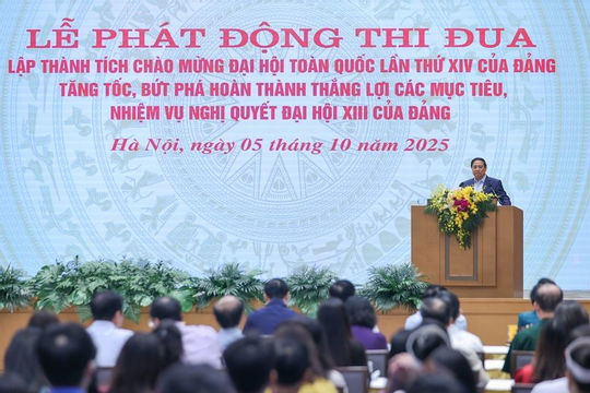 Thi đua lập thành tích chào mừng Đại hội XIV của Đảng