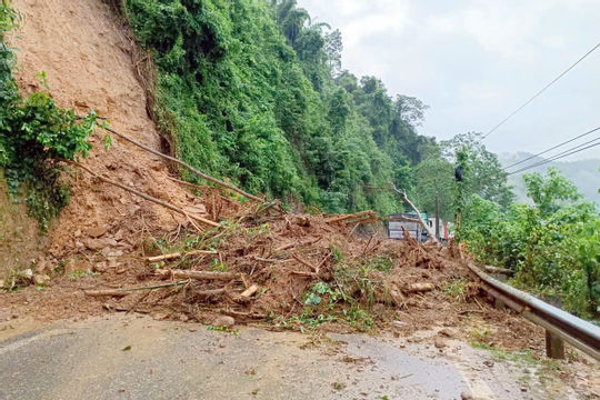 Thái Nguyên cảnh báo lũ quét, sạt lở đất do mưa lũ