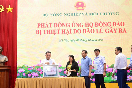 Nêu cao tinh thần “tương thân, tương ái”, hỗ trợ đồng bào vùng lũ