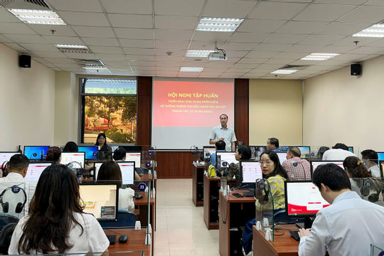 Tập huấn phần mềm Hệ thống thông tin điều hành tác nghiệp trong các cơ quan đảng