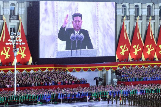 Tổng Bí thư dự Lễ duyệt binh kỷ niệm 80 năm thành lập Đảng Lao động Triều Tiên