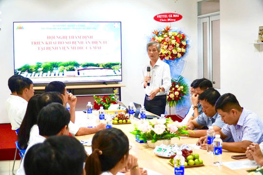 Cà Mau hoàn thành 100% hồ sơ bệnh án điện tử