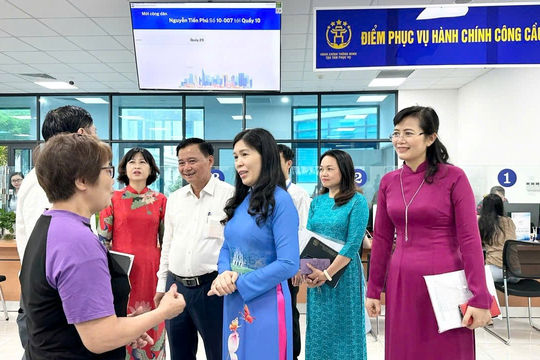 Bộ máy tinh gọn, phát huy hiệu quả phục vụ người dân tốt hơn 