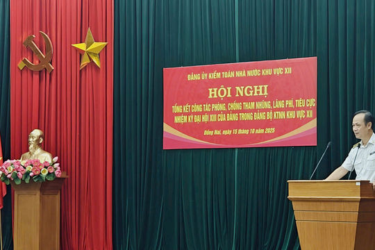 Phòng chống tham nhũng, lãng phí, tiêu cực: Những định hướng của Đảng bộ Kiểm toán nhà nước khu vực XII Phòng chống tham nhũng, lãng phí, tiêu cực: Những định hướng của Đảng bộ Kiểm toán nhà nước khu vực XII
