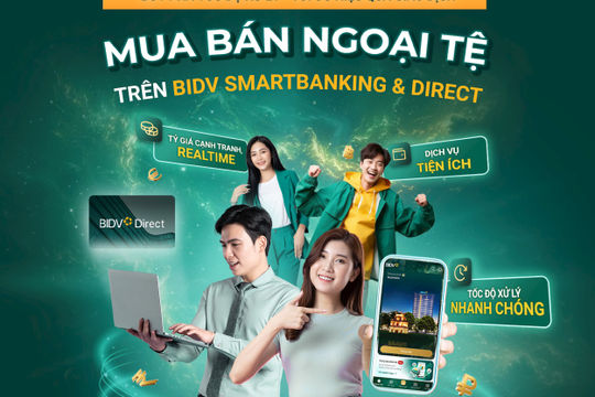 Khi ngân hàng “mở cửa” để khách hàng giao dịch ngoại tệ ngay trên phương tiện trực tuyến Khi ngân hàng “mở cửa” để khách hàng giao dịch ngoại tệ ngay trên phương tiện trực tuyến
