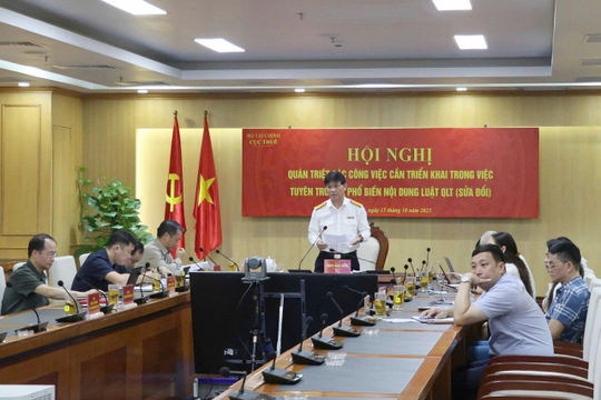 Cục Thuế phổ biến dự án Luật Quản lý thuế (sửa đổi) để nâng cao hiệu quả quản lý Cục Thuế phổ biến dự án Luật Quản lý thuế (sửa đổi) để nâng cao hiệu quả quản lý