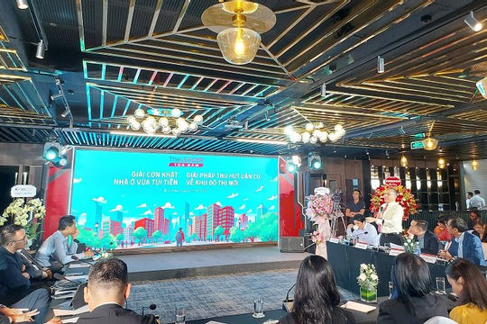 Giải “cơn khát” nhà ở vừa túi tiền để người dân an cư