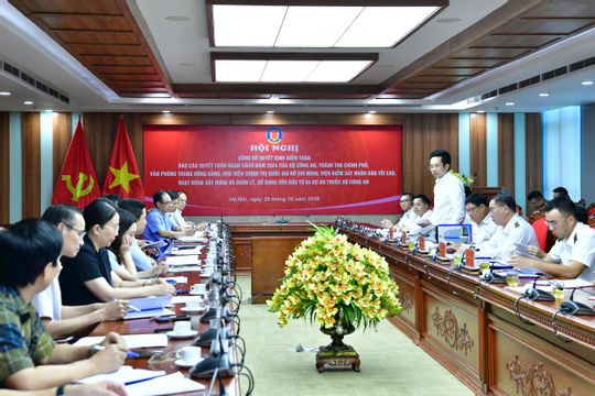 Hoàn thành đúng mục tiêu, tiến độ kiểm toán Báo cáo quyết toán ngân sách năm 2024 của các Bộ, cơ quan Trung ương Hoàn thành đúng mục tiêu, tiến độ kiểm toán Báo cáo quyết toán ngân sách năm 2024 của các Bộ, cơ quan Trung ương
