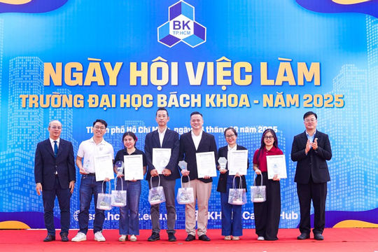 Nhiều doanh nghiệp nước ngoài tuyển dụng sinh viên tại Ngày hội Việc làm Bách khoa 2025 Nhiều doanh nghiệp nước ngoài tuyển dụng sinh viên tại Ngày hội Việc làm Bách khoa 2025