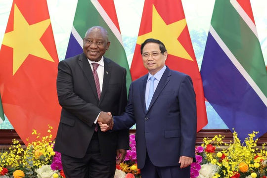 Đưa quan hệ Việt Nam - Nam Phi thành kiểu mẫu hợp tác giữa các nước phương Nam