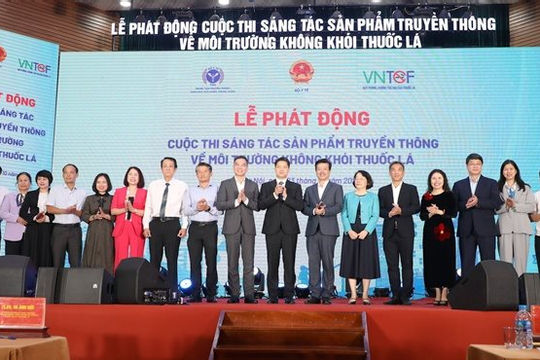 Phát động Cuộc thi “Sáng tác sản phẩm truyền thông về môi trường không khói thuốc lá” Phát động Cuộc thi “Sáng tác sản phẩm truyền thông về môi trường không khói thuốc lá”