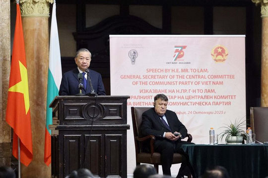 Tổng Bí thư Tô Lâm thăm và phát biểu chính sách tại Đại học Sofia Tổng Bí thư Tô Lâm thăm và phát biểu chính sách tại Đại học Sofia