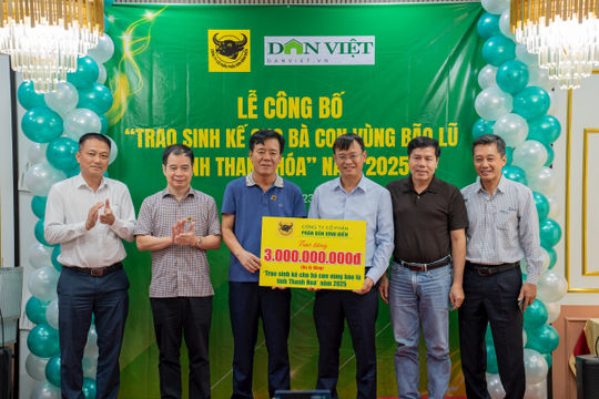 Công ty Phân bón Bình Điền và Báo NTNN phát động chương trình Trao sinh kế cho bà con vùng bão lũ ở Thanh Hóa
 Công ty Phân bón Bình Điền và Báo NTNN phát động chương trình Trao sinh kế cho bà con vùng bão lũ ở Thanh Hóa