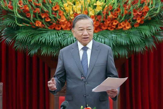 Phát biểu của Tổng Bí thư Tô Lâm với Đoàn đại biểu tham dự Hội thảo quốc tế Việt Nam học lần thứ 7 Phát biểu của Tổng Bí thư Tô Lâm với Đoàn đại biểu tham dự Hội thảo quốc tế Việt Nam học lần thứ 7