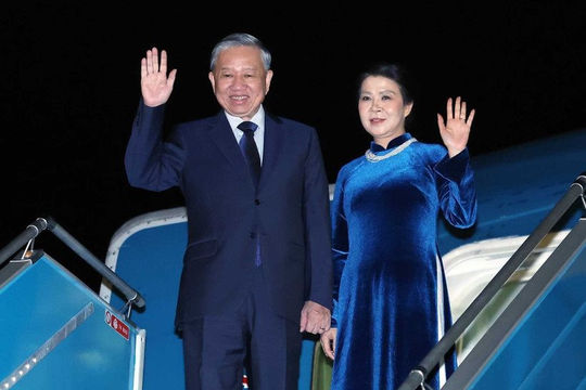 Tổng Bí thư Tô Lâm lên đường thăm chính thức Liên hiệp Vương quốc Anh và Bắc Ireland