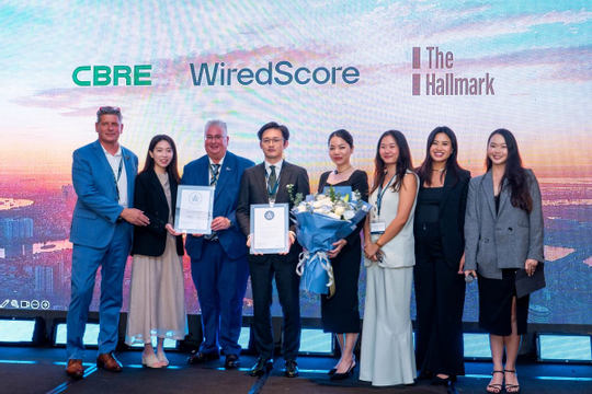 The Hallmark trở thành tòa nhà đầu tiên tại Việt Nam đạt chứng nhận WiredScore hạng Bạch kim