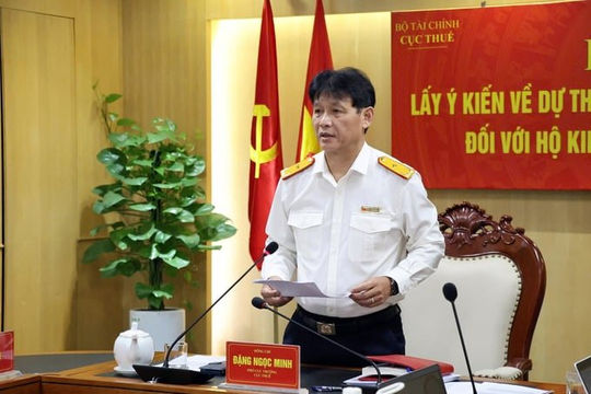 Hoàn thiện cơ chế quản lý thuế phù hợp với từng nhóm hộ kinh doanh Hoàn thiện cơ chế quản lý thuế phù hợp với từng nhóm hộ kinh doanh