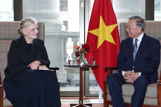 Tổng Bí thư Tô Lâm tiếp đại diện tập đoàn doanh nghiệp, tổ chức tài chính quốc tế Tổng Bí thư Tô Lâm tiếp đại diện tập đoàn doanh nghiệp, tổ chức tài chính quốc tế