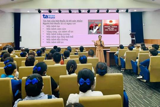 Bệnh viện Tâm Anh: Xây dựng môi trường y tế chuẩn mực, an toàn, không khói thuốc