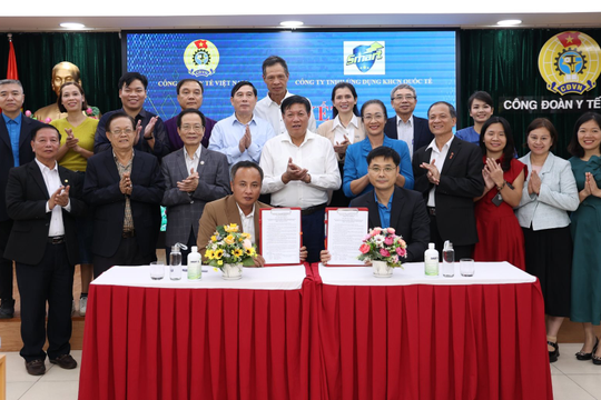Hợp tác nâng cao phúc lợi cho đoàn viên, người lao động ngành y tế