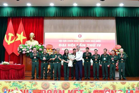 Chuẩn y các chức danh Hội Cựu chiến binh Kiểm toán nhà nước khóa IV