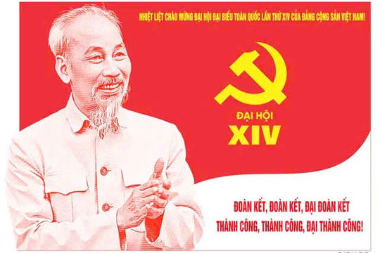 17 tranh cổ động tuyên truyền Đại hội Đảng