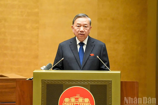 Tổng Bí thư Tô Lâm gợi mở 7 nhóm nội dung để đại biểu Quốc hội góp ý dự thảo Văn kiện Đại hội XIV