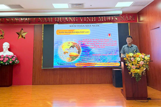 Kiểm toán nhà nước khu vực VIII: Tuyên truyền các luật, nghị quyết được Quốc hội thông qua năm 2025