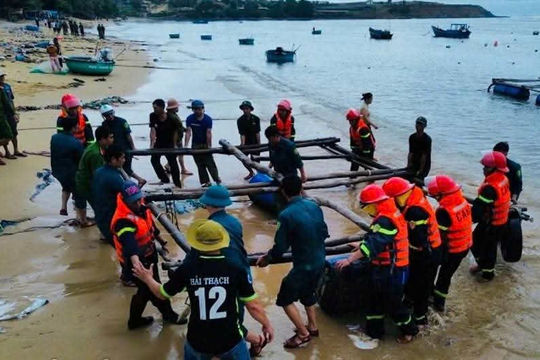 Quân khu 5 lập Sở chỉ huy tiền phương ứng phó bão số 13 tại Đắk Lắk