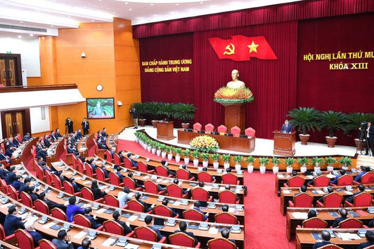 Thông báo Hội nghị lần thứ 14 Ban Chấp hành Trung ương Đảng khóa XIII