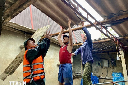 Khẩn trương khắc phục hậu quả bão, lũ tại Trung Bộ