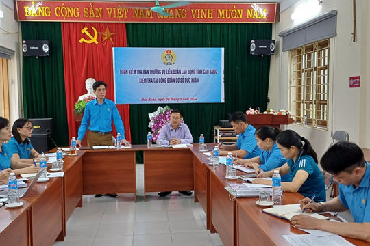 Tổng kiểm kê tài sản công đoàn từ ngày 01/01/2026