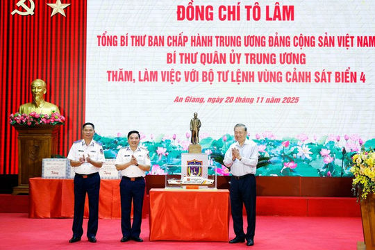 Tập trung nguồn lực, xây dựng lực lượng cảnh sát biển theo hướng “tinh, gọn, mạnh”