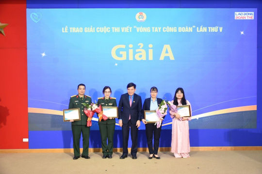 Lan tỏa "Vòng tay Công đoàn"
