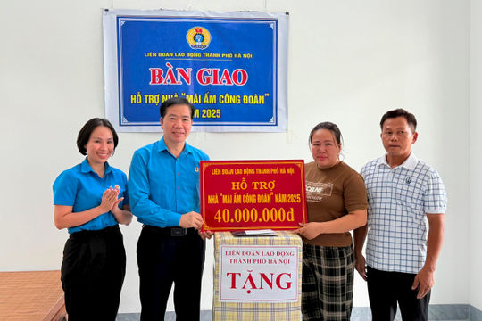 Mái ấm Công đoàn - hiện thực hóa giấc mơ an cư của người lao động