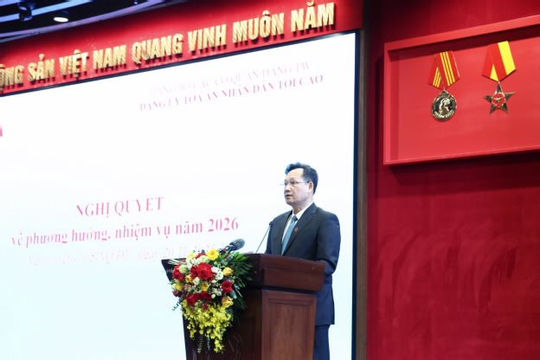 Nâng chất lượng xét xử, thúc đẩy chuyển đổi số hướng tới Tòa án điện tử hiện đại