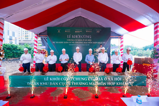 TP. Hồ Chí Minh: Khởi công dự án nhà ở xã hội tại phường Phú Thuận