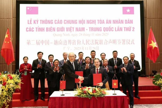 Thúc đẩy hợp tác tư pháp Việt Nam - Trung Quốc