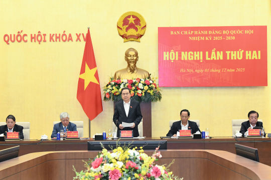 Đổi mới phương thức lãnh đạo, nâng cao hiệu quả hoạt động của Đảng bộ Quốc hội